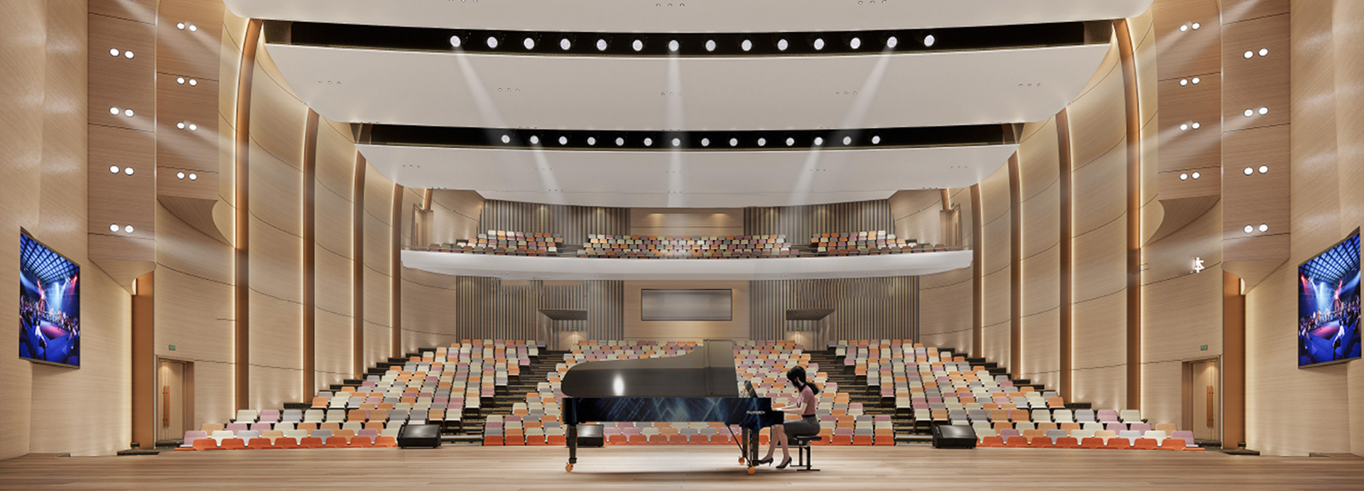 廣東惠州京師薈成學(xué)校禮堂聲學(xué)設(shè)計(jì)工程