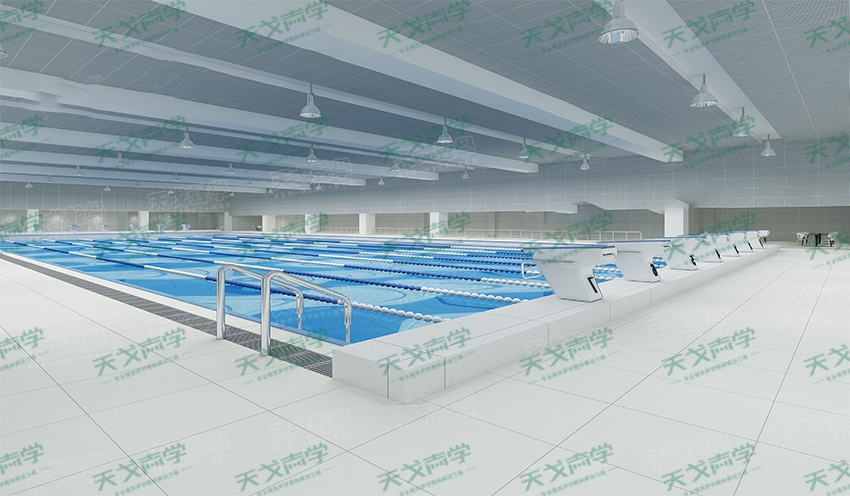 江西吉安全民健身中心游泳館聲學設(shè)計工程