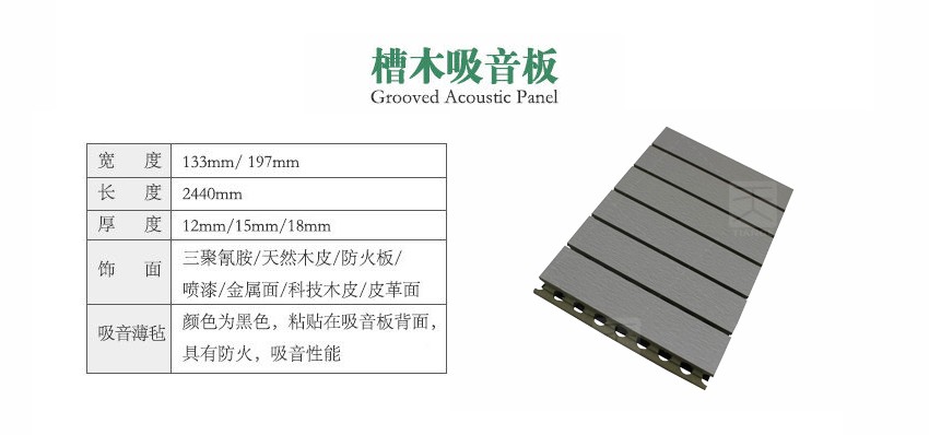 籃球館槽木吸音板參數(shù)
