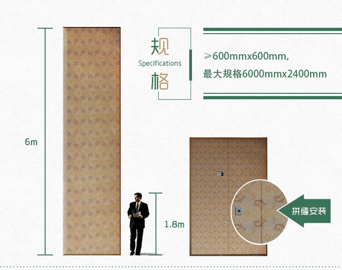 報告廳軟包吸音板